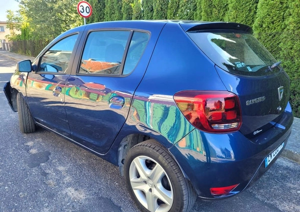 Dacia Sandero cena 12900 przebieg: 11136, rok produkcji 2018 z Miłakowo małe 596